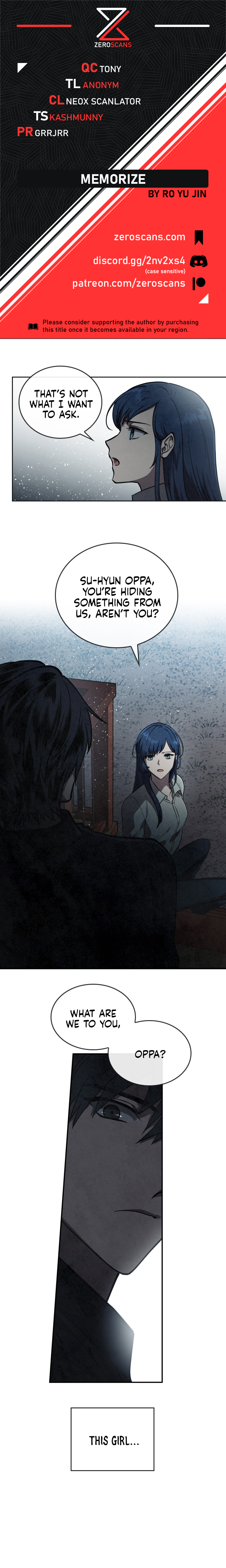 Read MEMORIZE chapter 10 image 0 on Lezhin