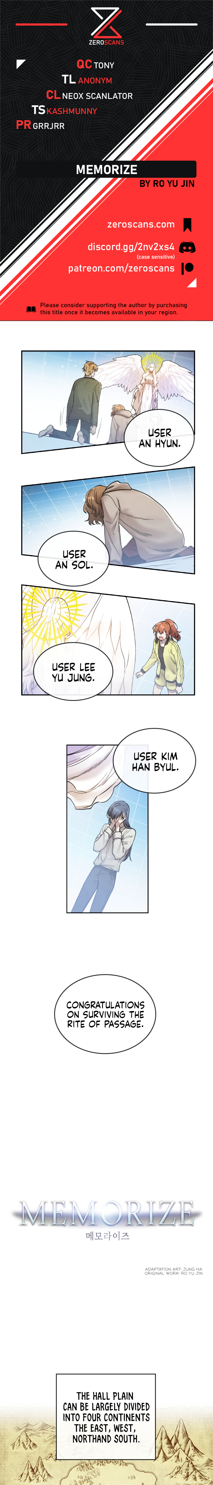 Read MEMORIZE chapter 11 image 0 on Lezhin