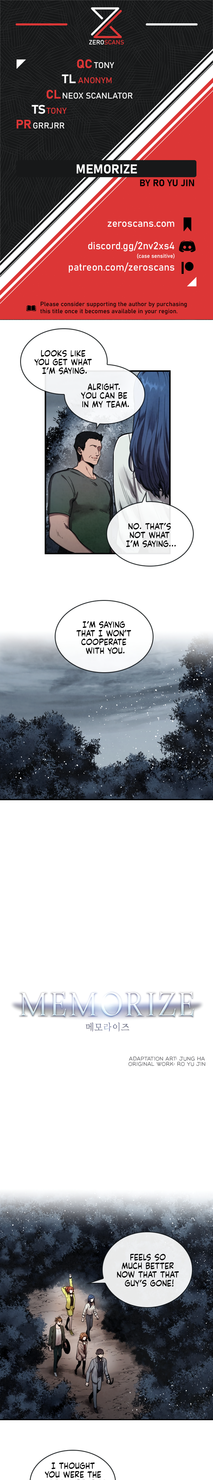 Read MEMORIZE chapter 4 image 0 on Lezhin