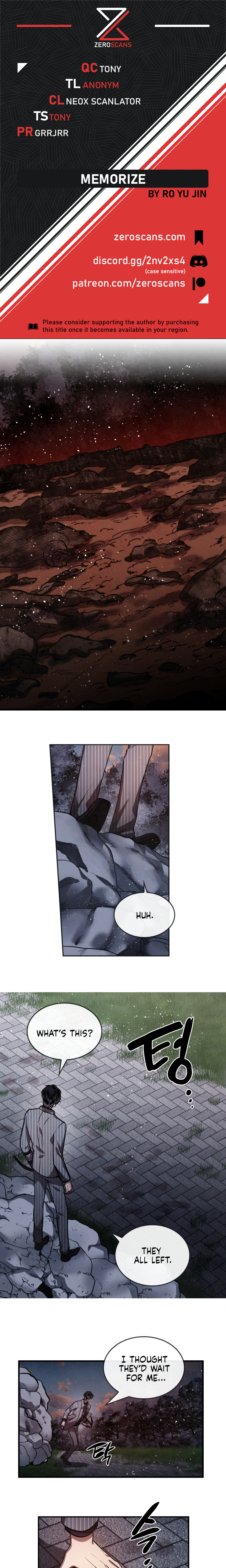 Read MEMORIZE chapter 6 image 0 on Lezhin