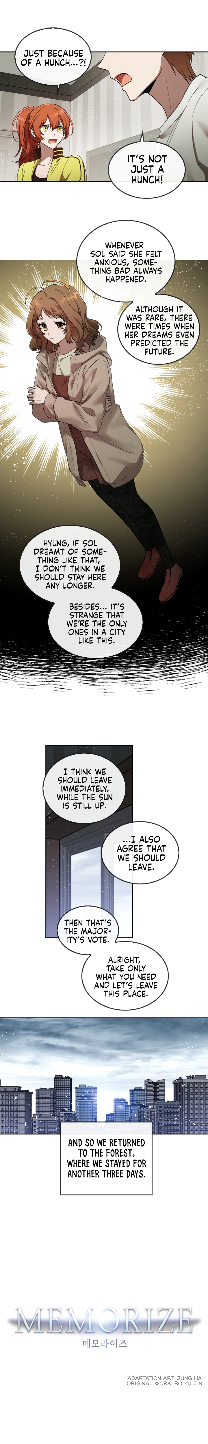 Read MEMORIZE chapter 8 image 3 on Lezhin