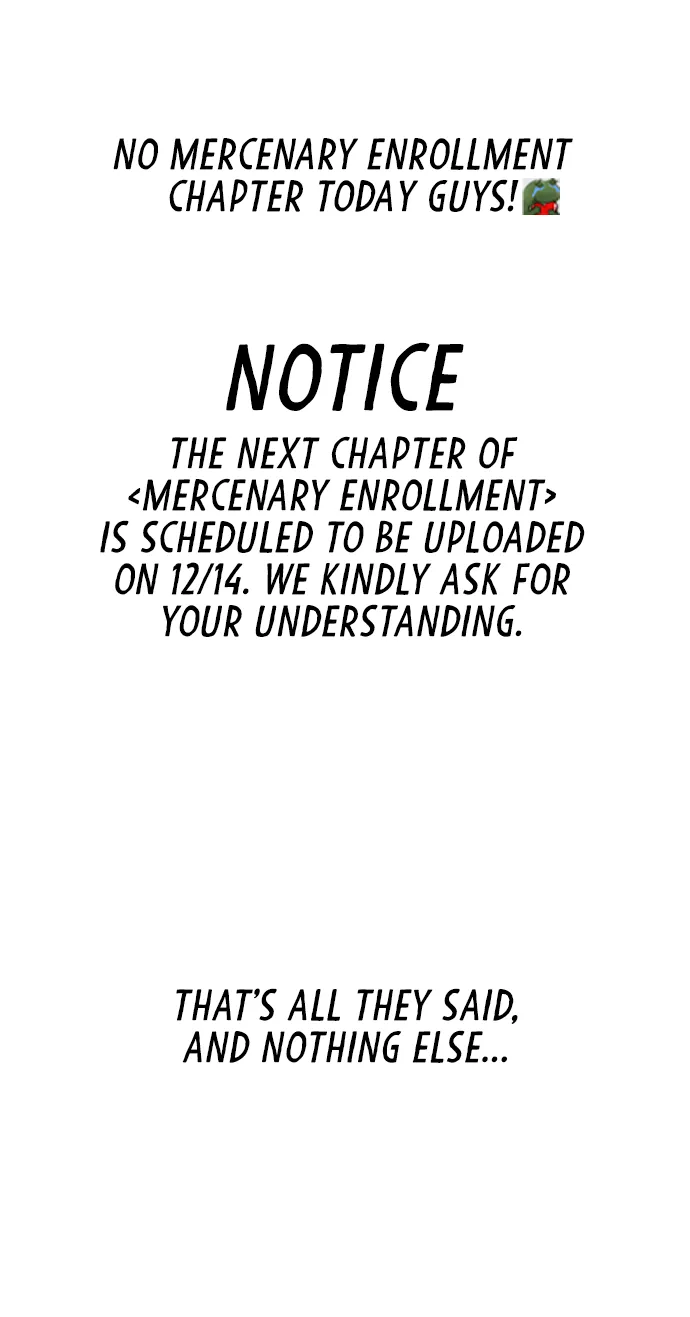 Mercenary Enrollment Chapter 216.5 page 2 - 