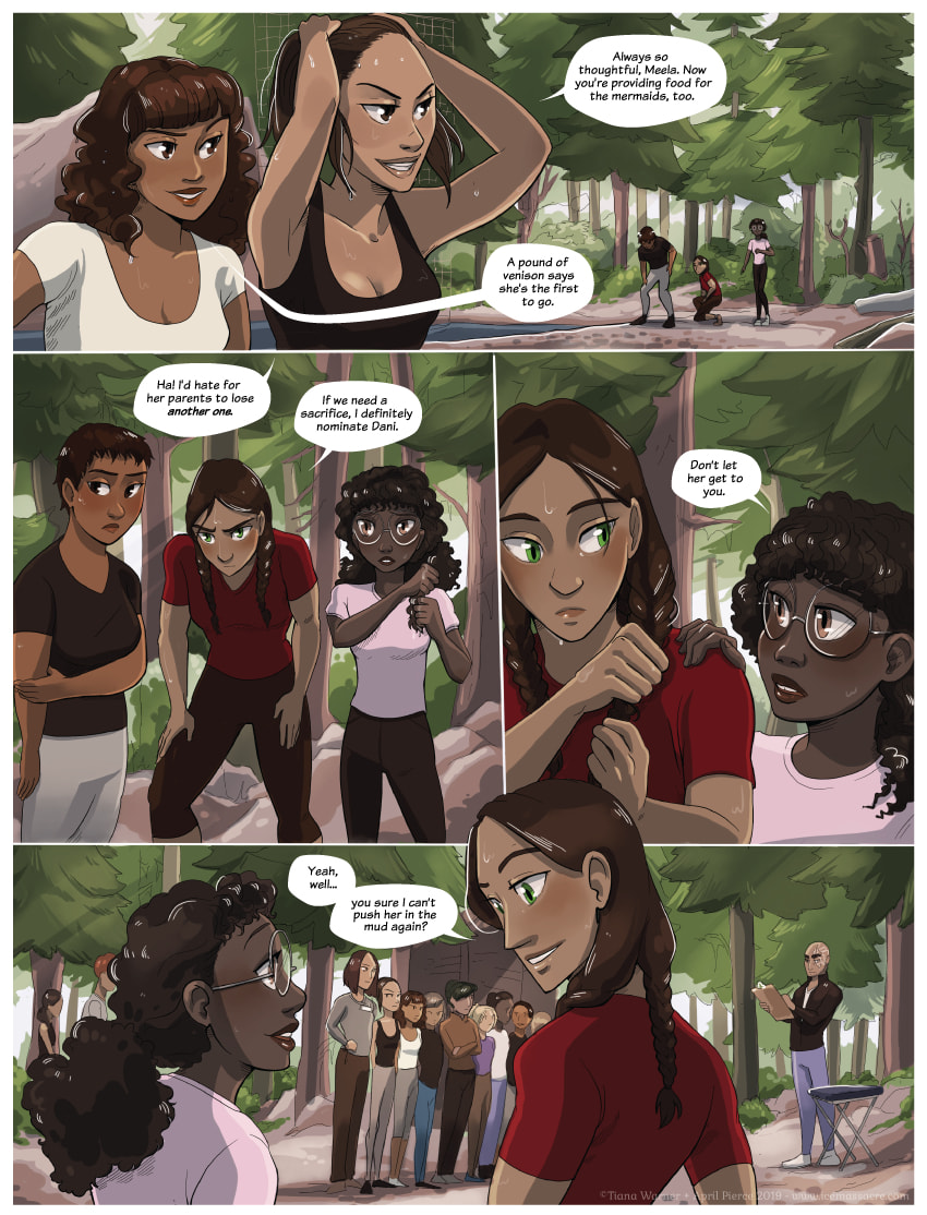 Mermaid Huntress Chapter 1.2 page 1 - 