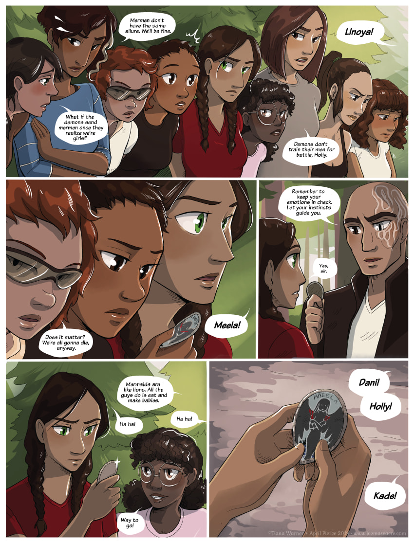 Mermaid Huntress Chapter 1.4 page 1 - 