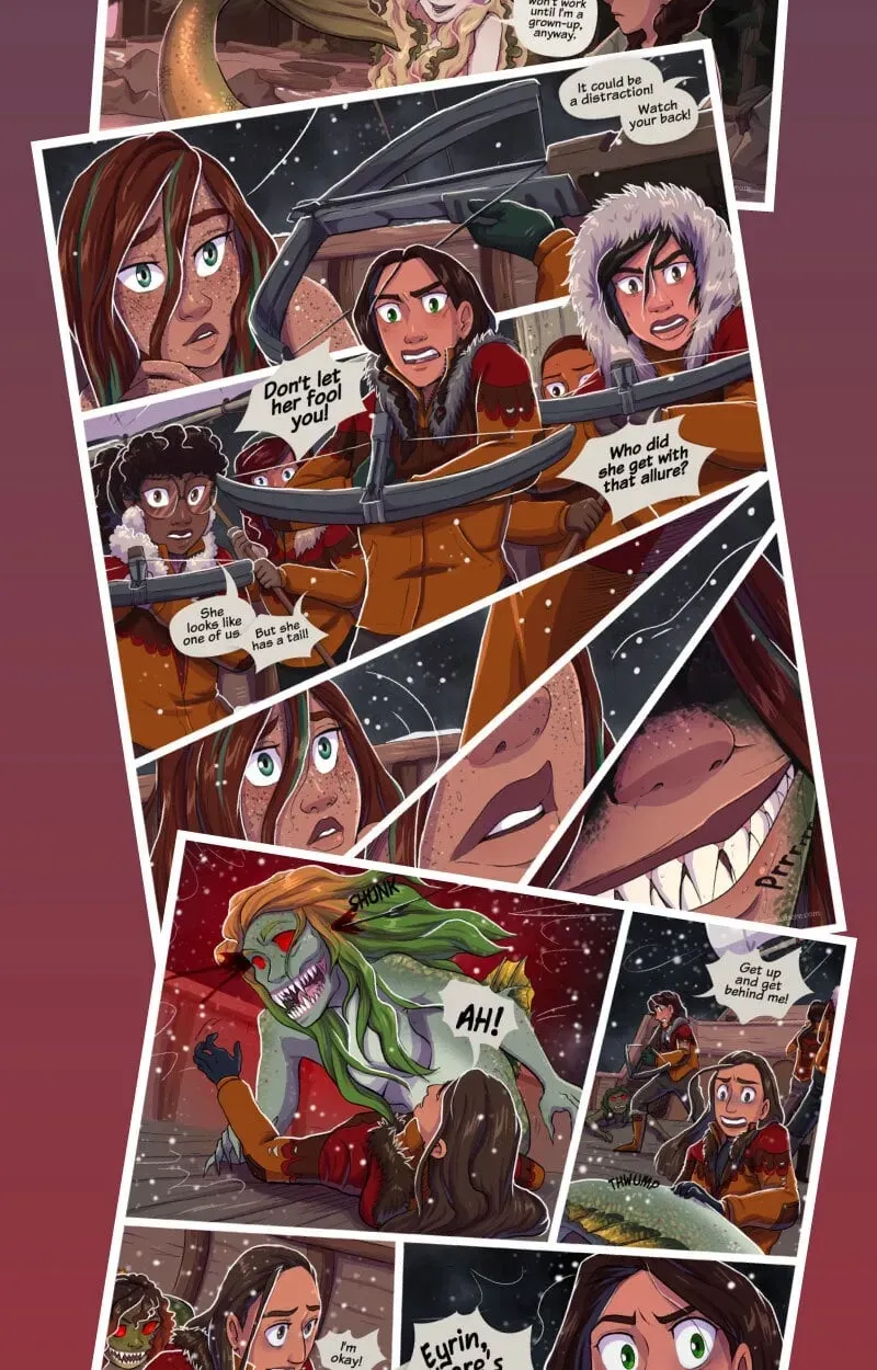 Mermaid Huntress Chapter 180 page 4 - 