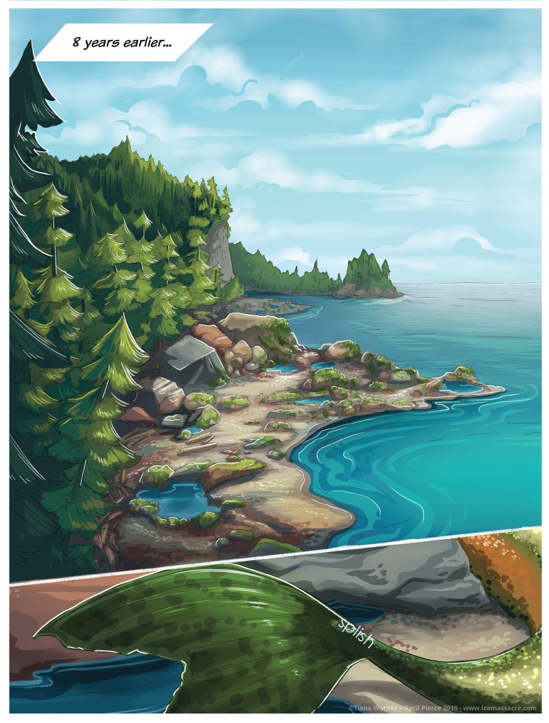 Mermaid Huntress Chapter 3.1 page 1 - 