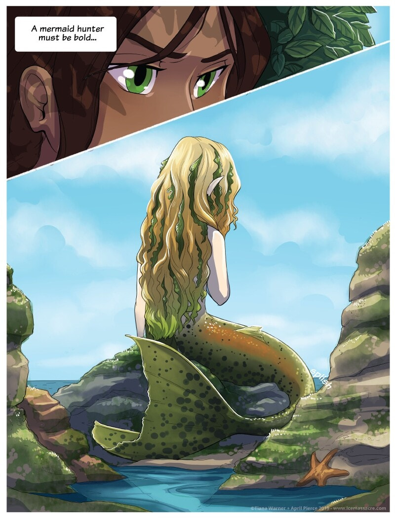 Mermaid Huntress Chapter 3.2 page 1 - 