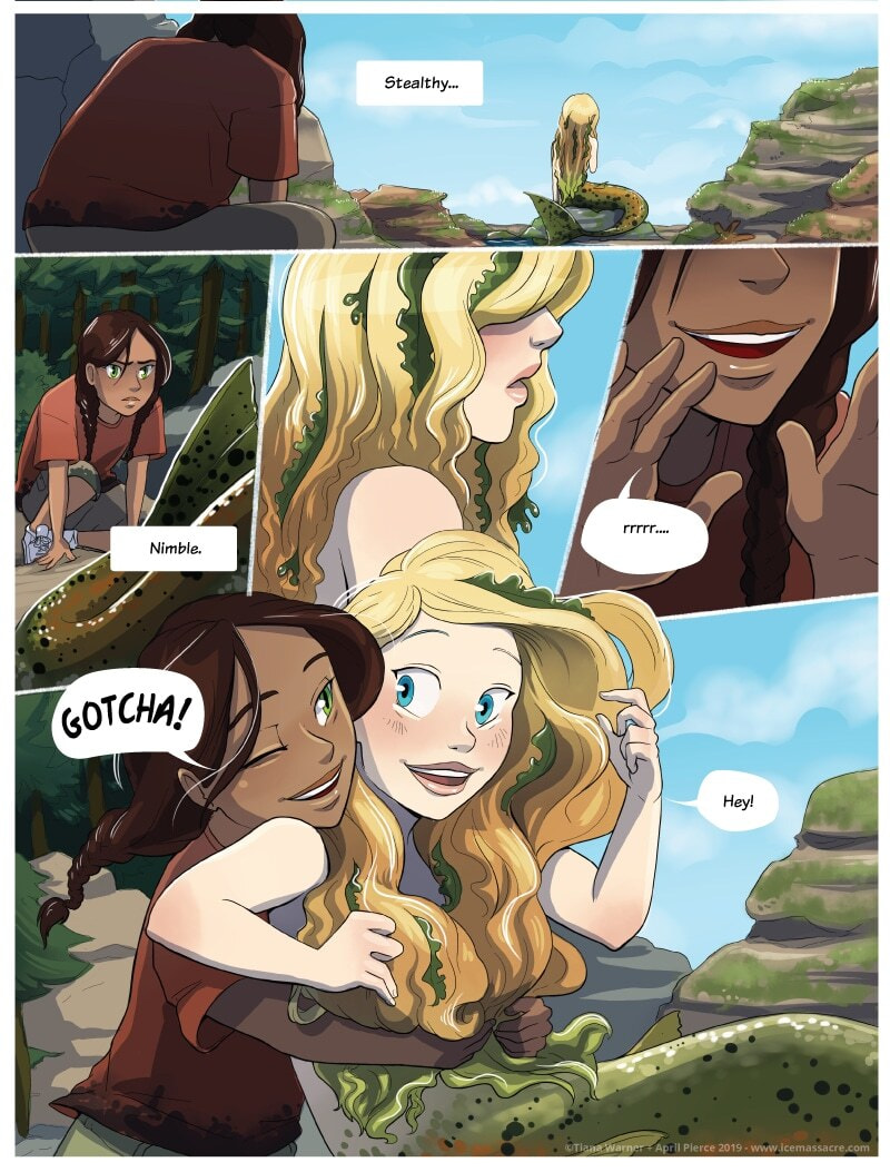 Mermaid Huntress Chapter 3.3 page 1 - 
