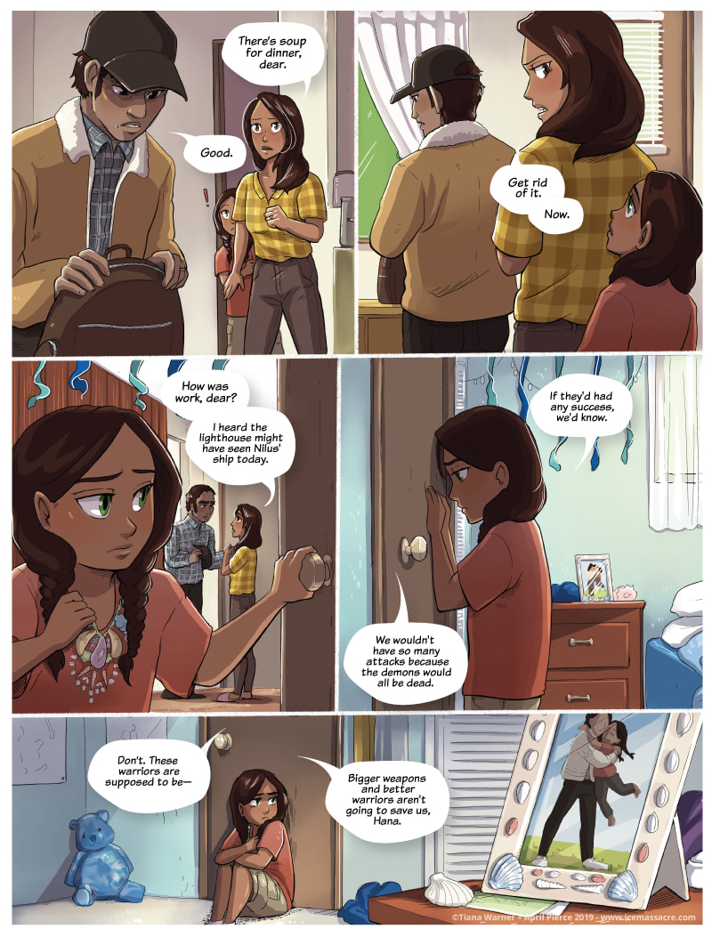 Mermaid Huntress Chapter 3.9 page 1 - 