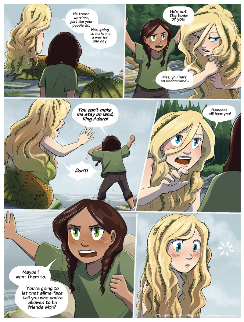 Mermaid Huntress Chapter 4.2 page 1 - 