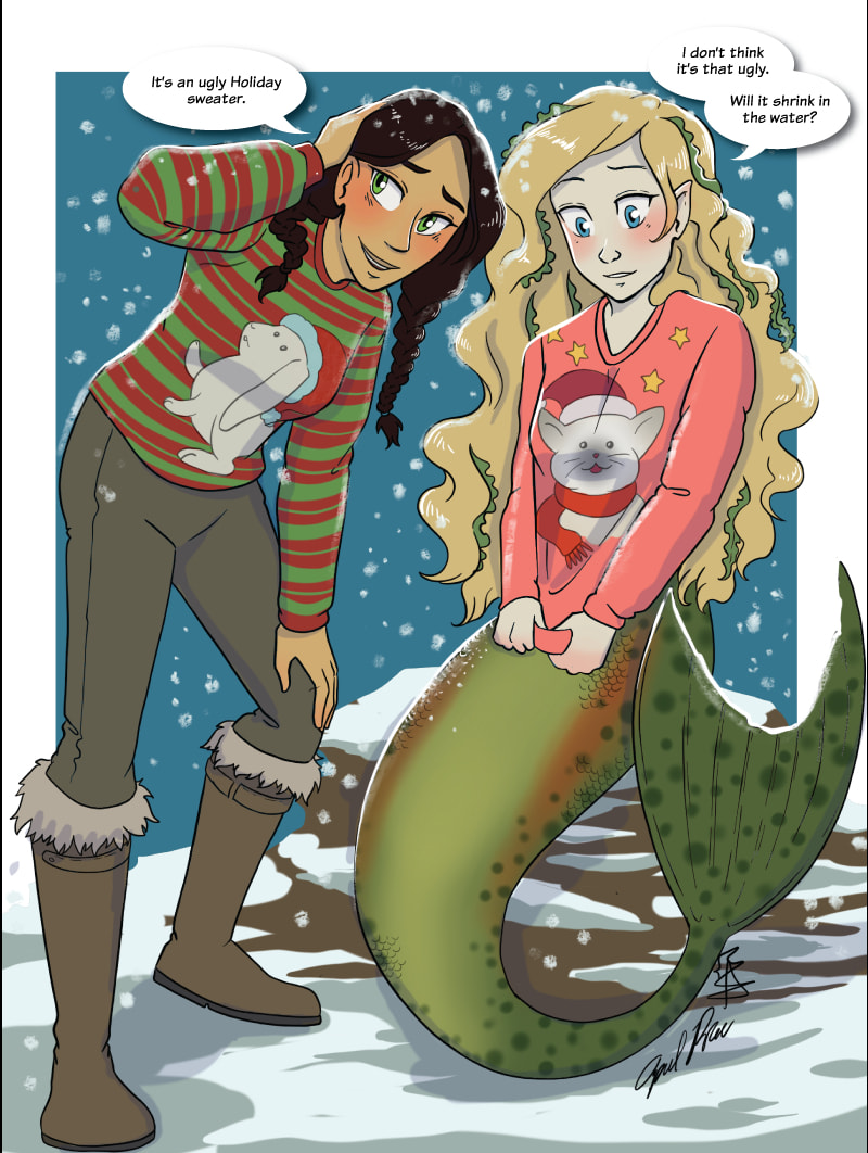 Mermaid Huntress Chapter 4.4 page 1 - 