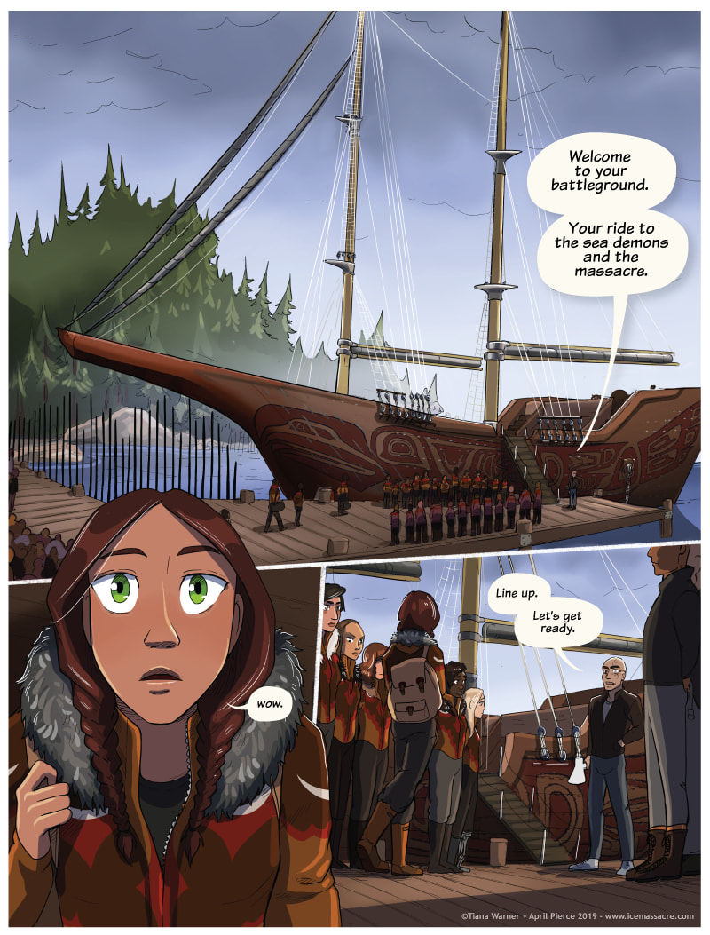 Mermaid Huntress Chapter 5.6 page 1 - 