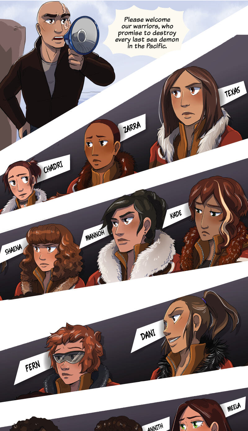 Mermaid Huntress Chapter 5.7 page 1 - 