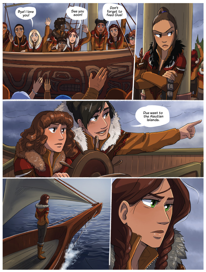 Mermaid Huntress Chapter 6.2 page 1 - 