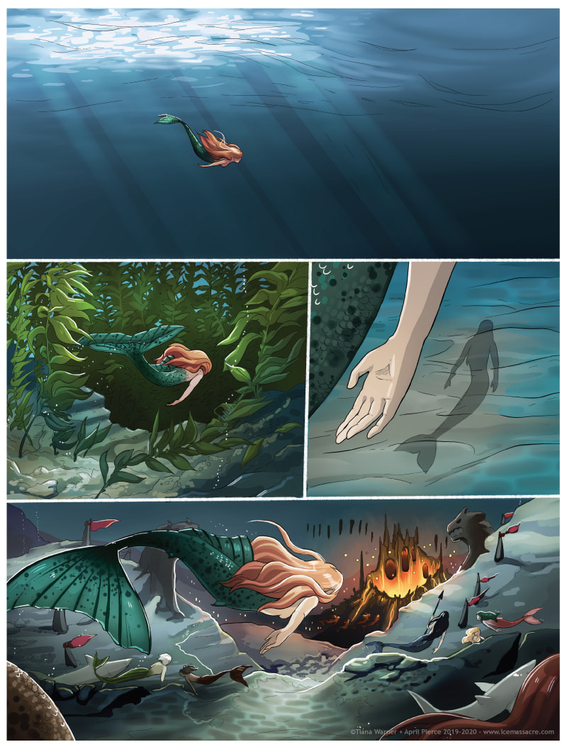 Mermaid Huntress Chapter 6.4 page 1 - 