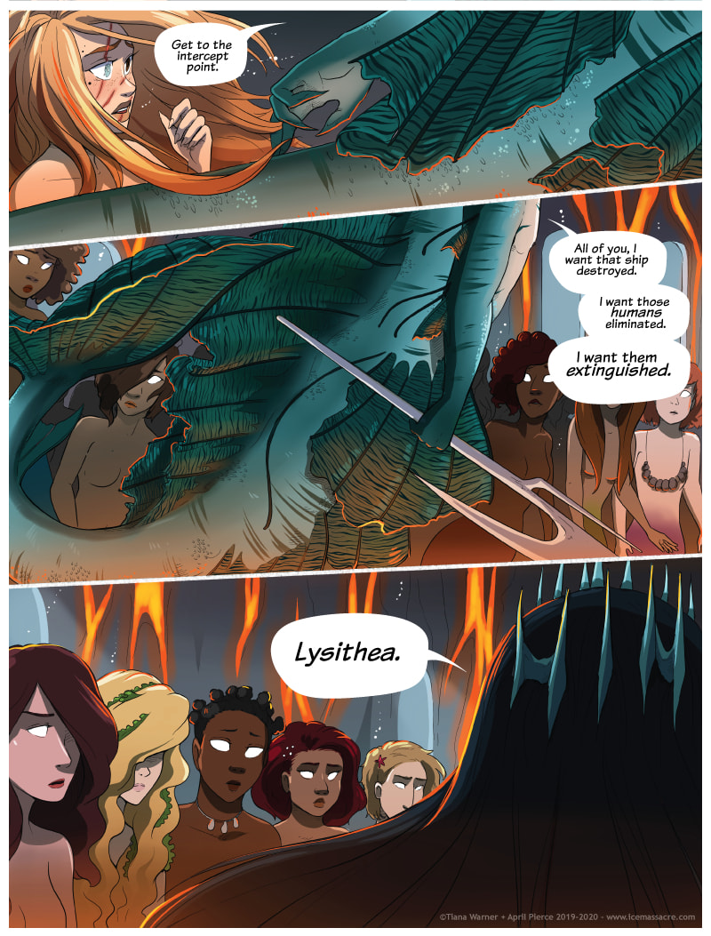 Mermaid Huntress Chapter 6.8 page 1 - 