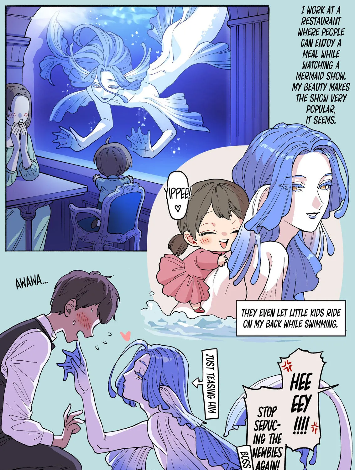Read Mermaid (♂) chapter 0 image 1 on Lezhin