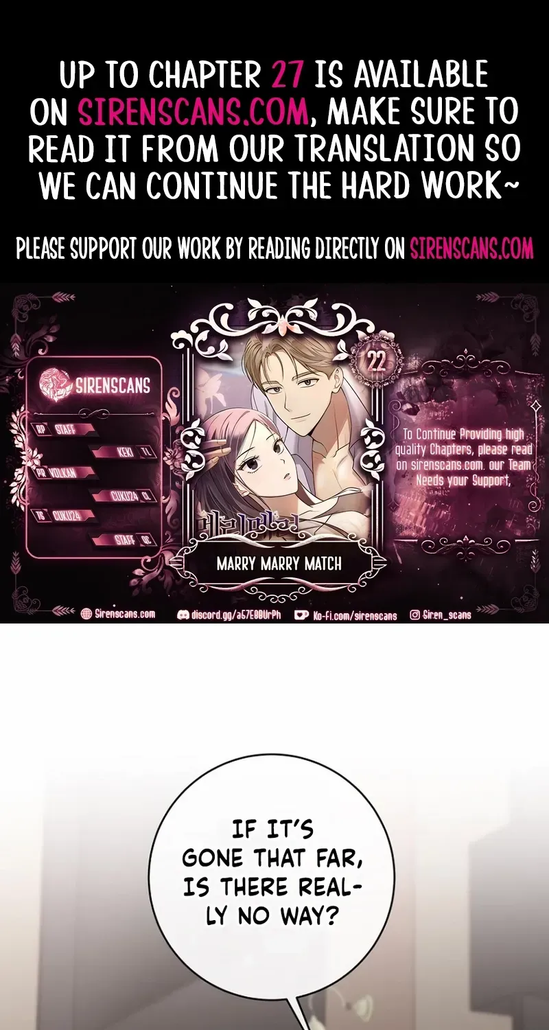 Read Merry Merry Match chapter 22 image 1 on Lezhin