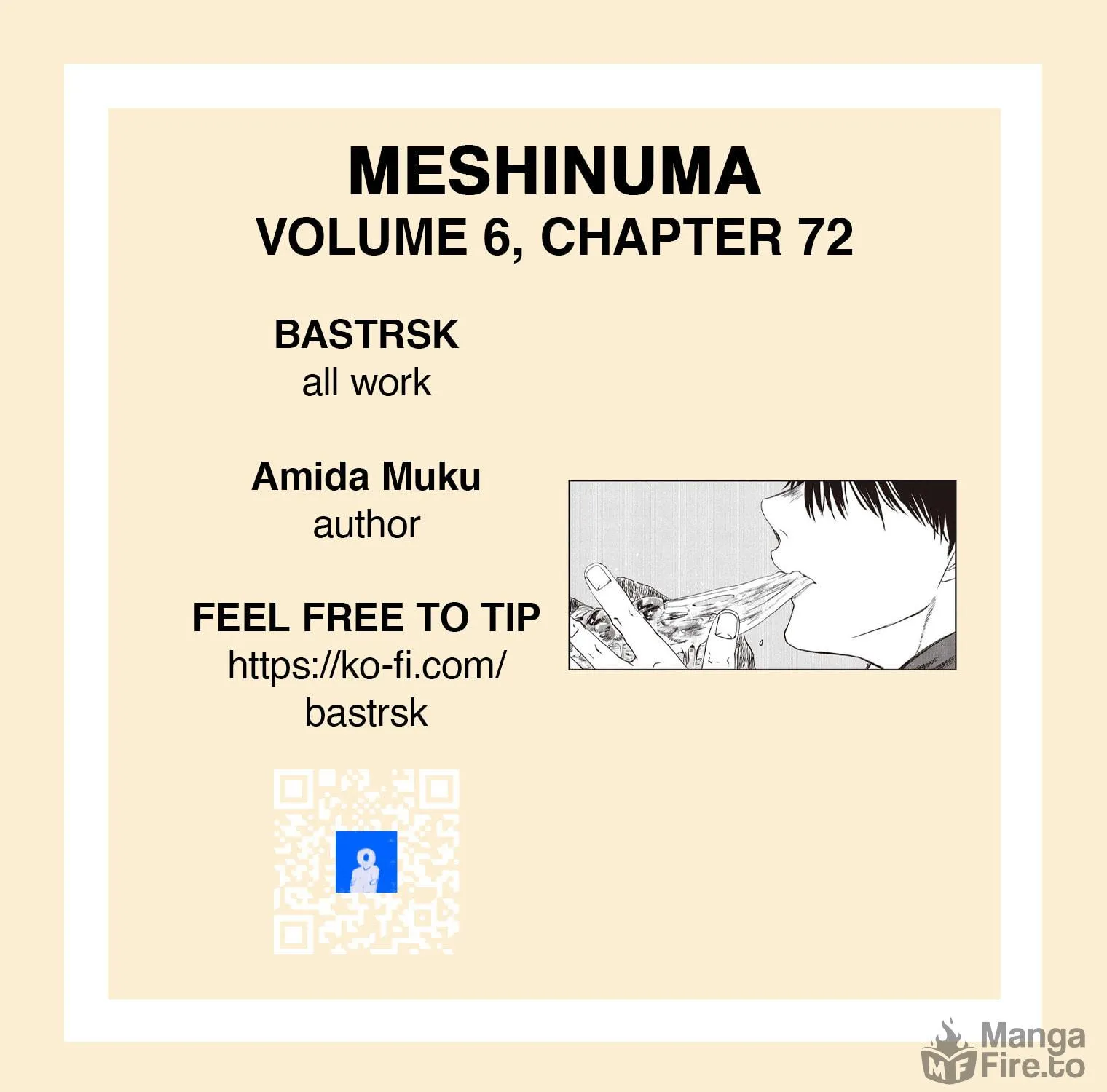 Read Meshinuma chapter 72 image 16 on Lezhin