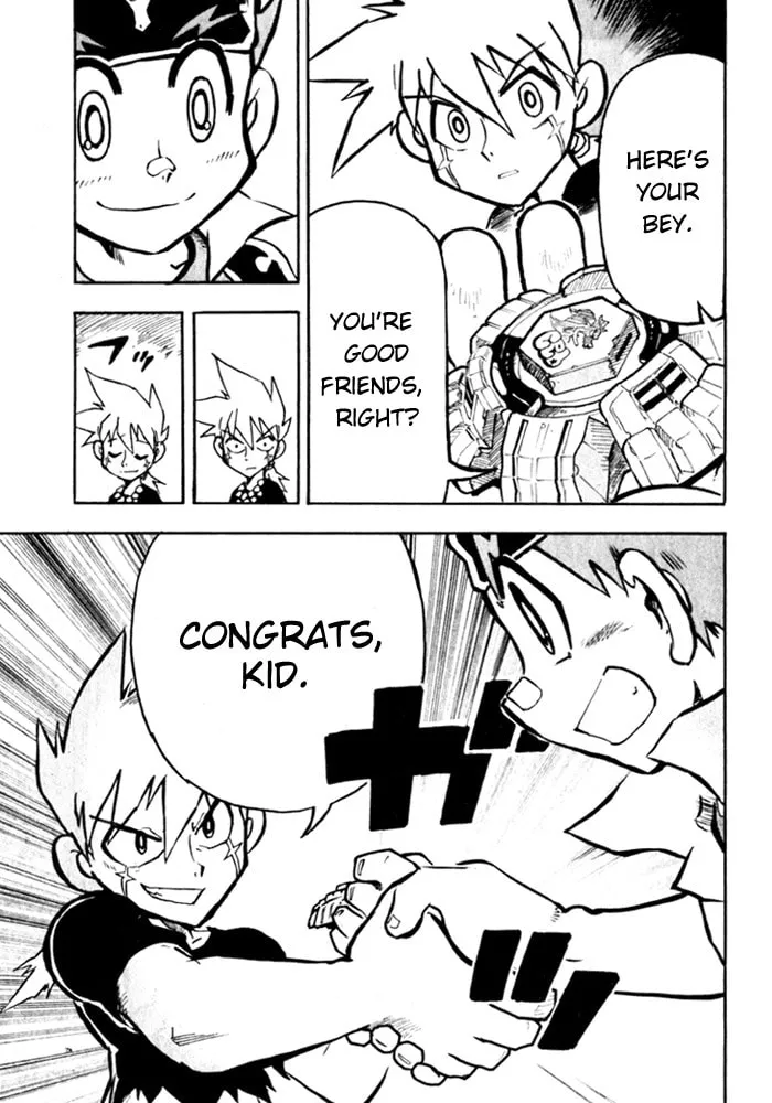 Read Metal Fight Beyblade chapter 2 image 25 on Lezhin