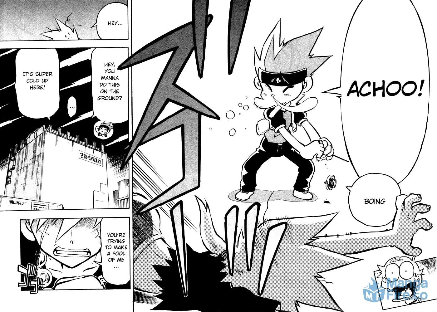 Read Metal Fight Beyblade chapter 2 image 8 on Lezhin