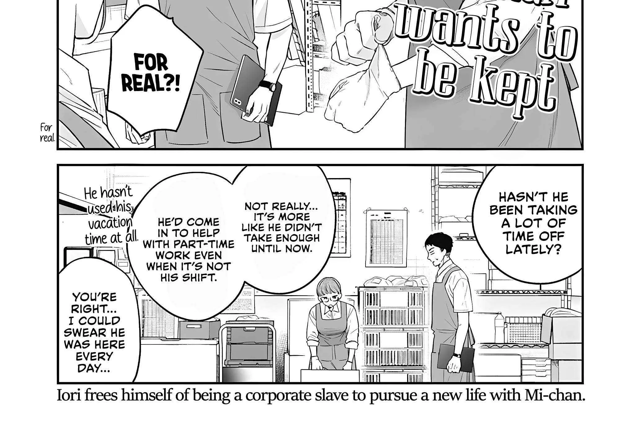 Mi-chan wa Kawaretai Chapter 21 page 2 - 