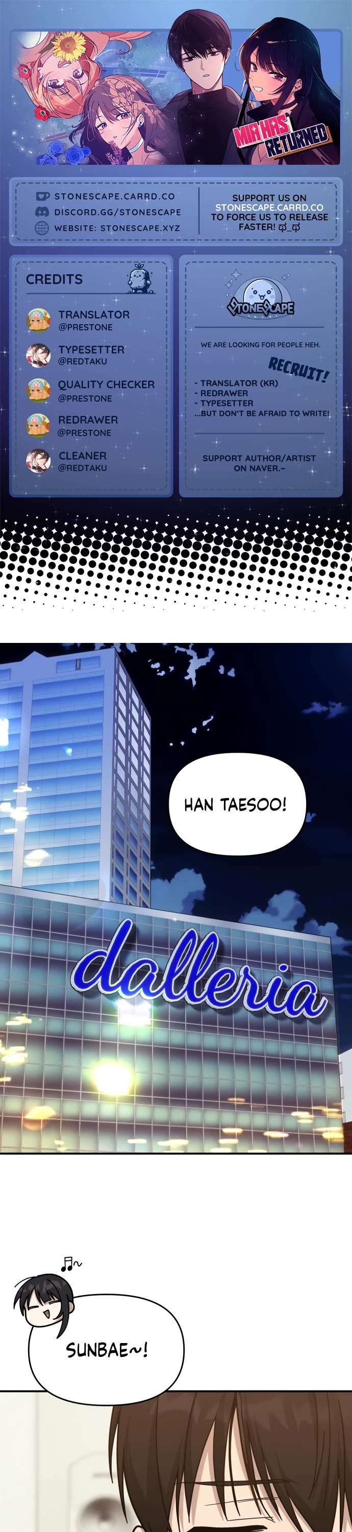 Read Mia Has Returned chapter 24 image 1 on Lezhin