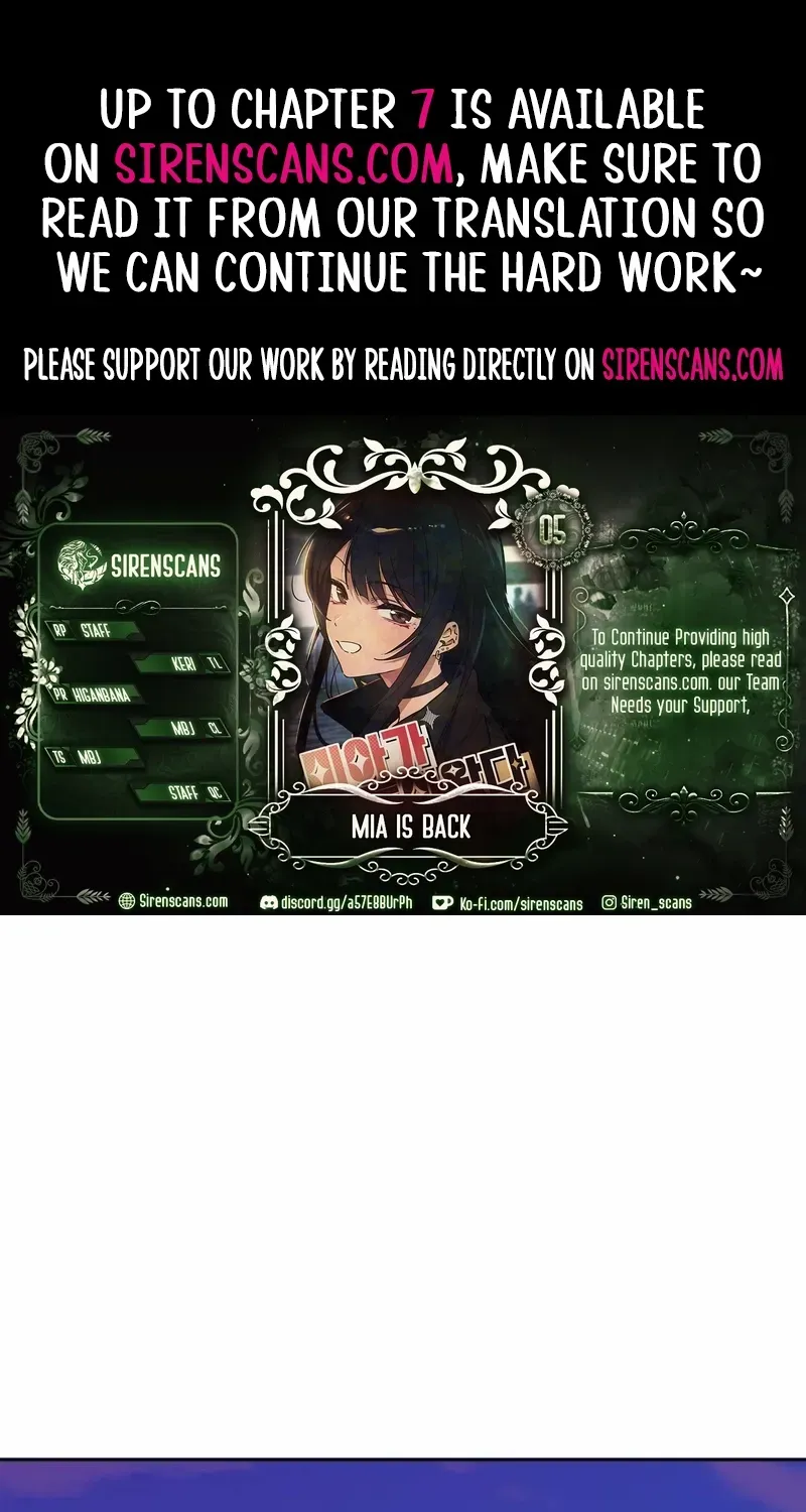 Read Mia is Back chapter 5 image 1 on Lezhin