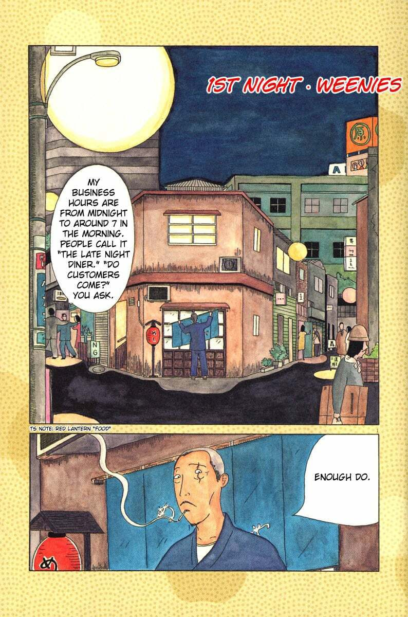 Midnight Diner Chapter 1 page 8 - 