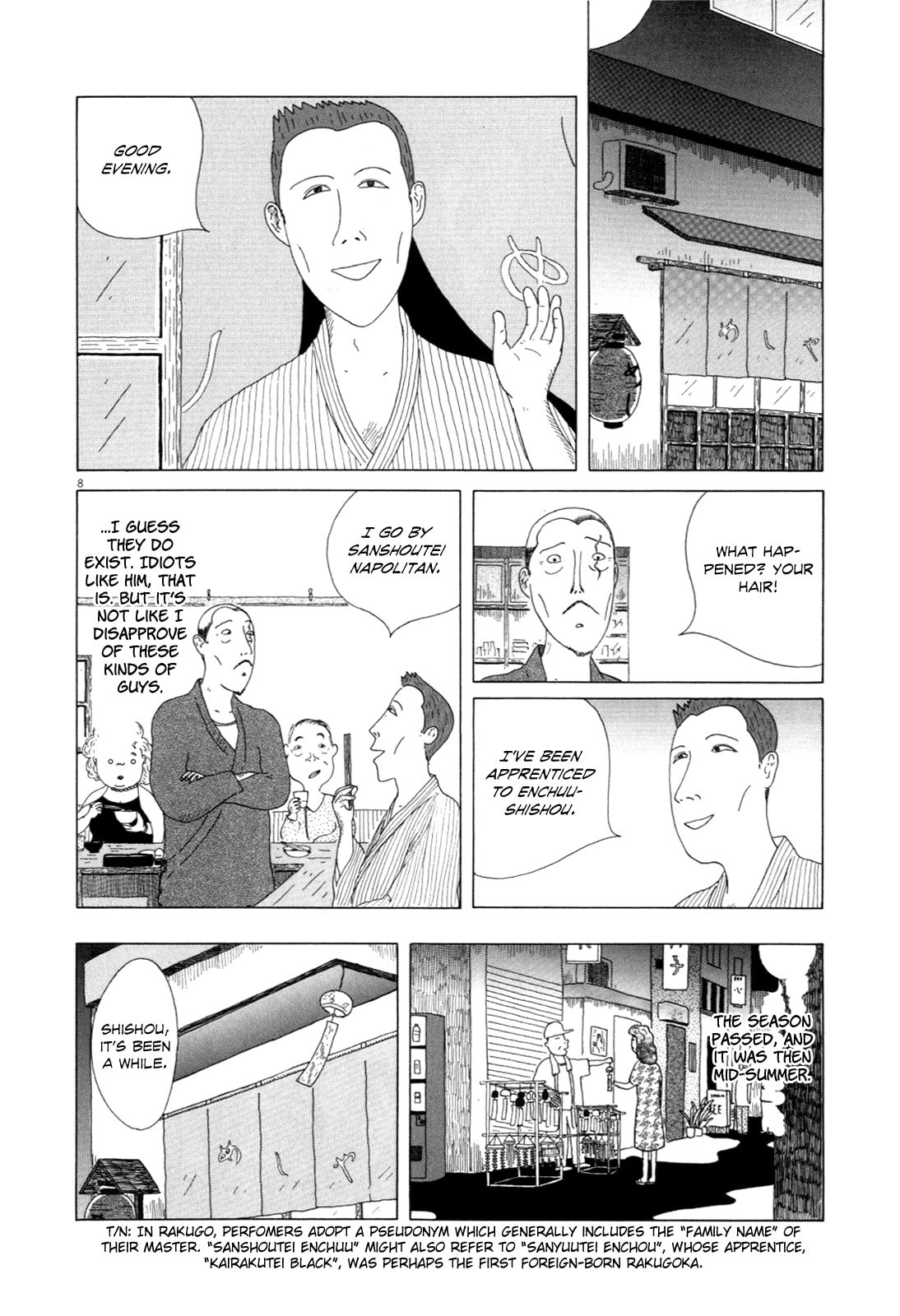 Midnight Diner Chapter 10 page 8 - 
