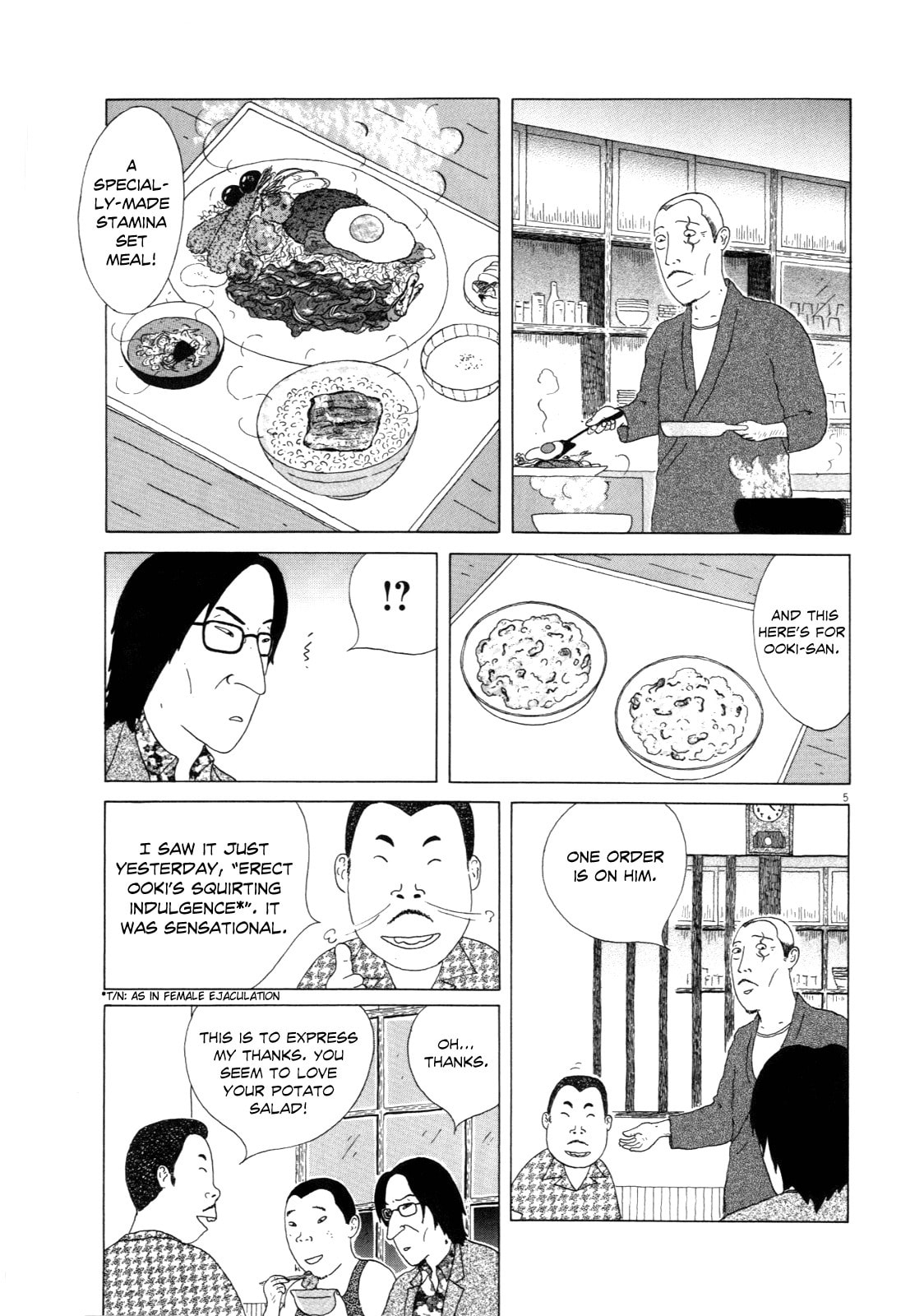 Midnight Diner Chapter 11 page 5 - 