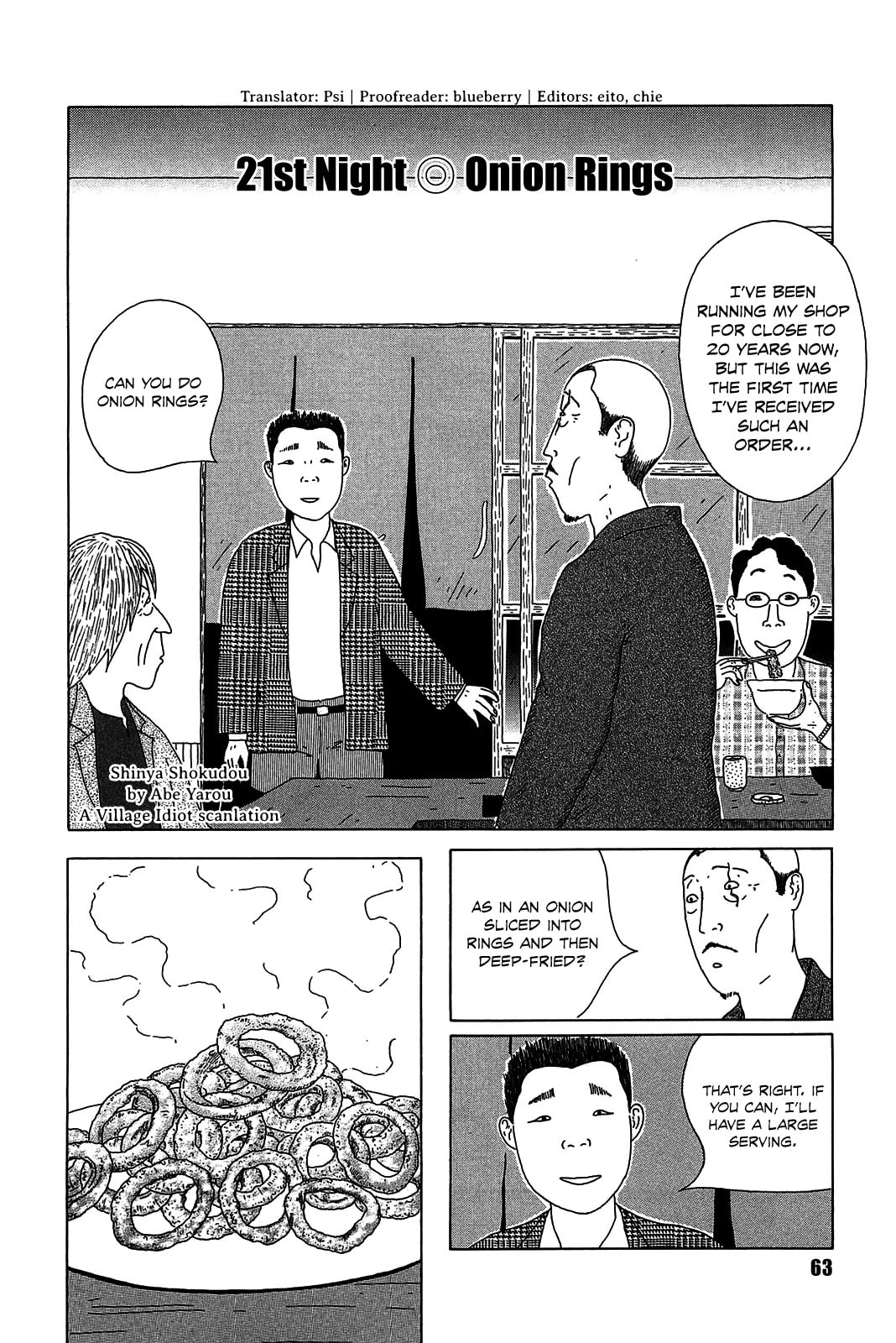 Midnight Diner Chapter 21 page 2 - 