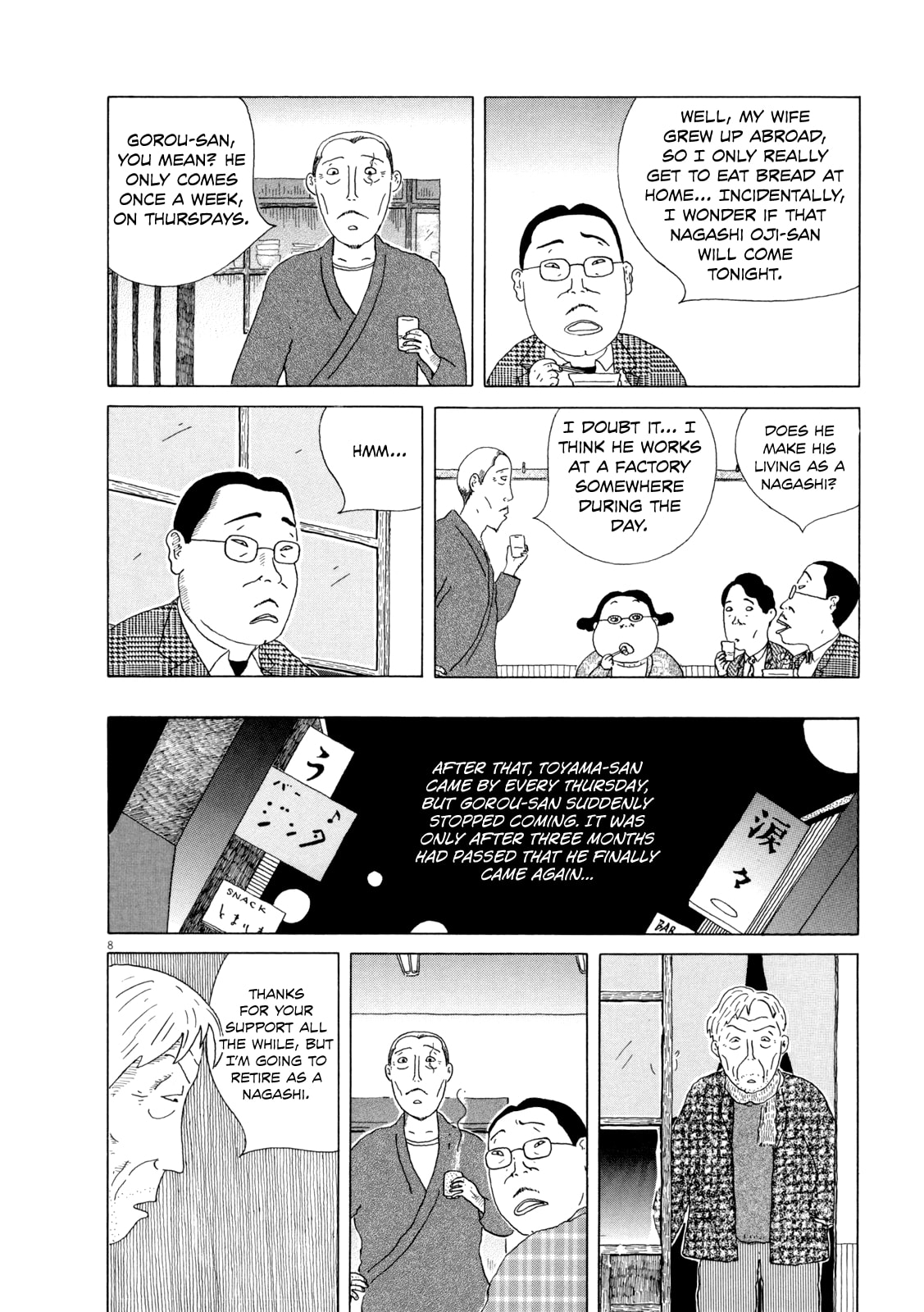 Midnight Diner Chapter 34 page 8 - 