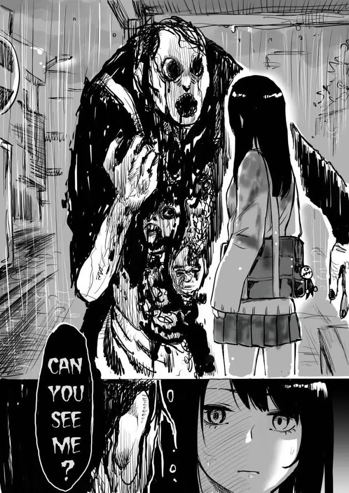 Read Mieruko-chan chapter 1.1 image 1 on Lezhin