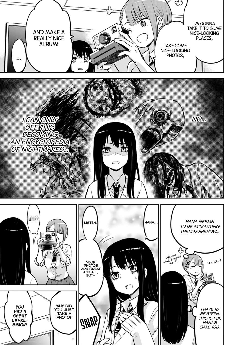 Read Mieruko-chan chapter 14 image 2 on Lezhin