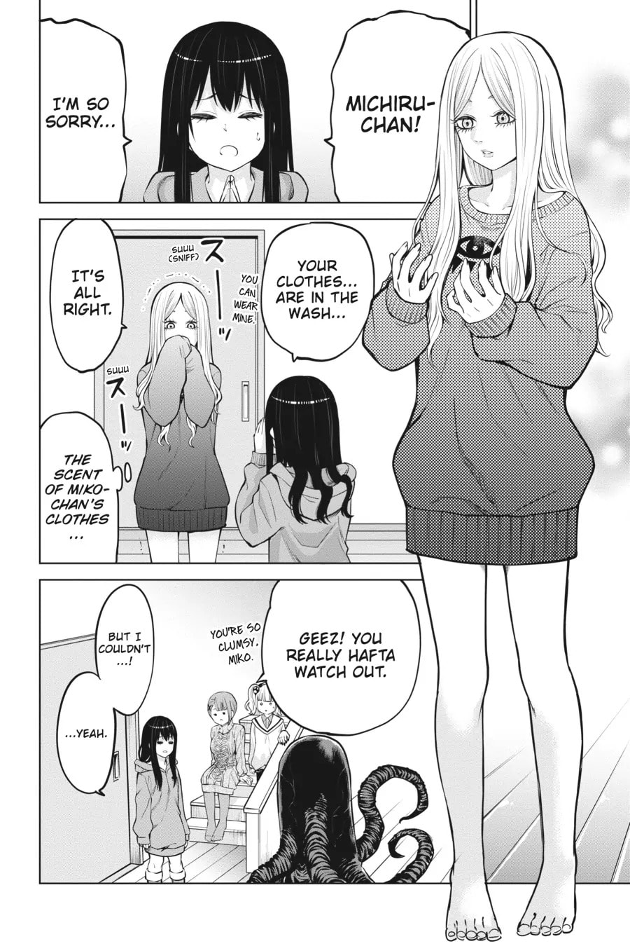 Read Mieruko-chan chapter 50 image 16 on Lezhin