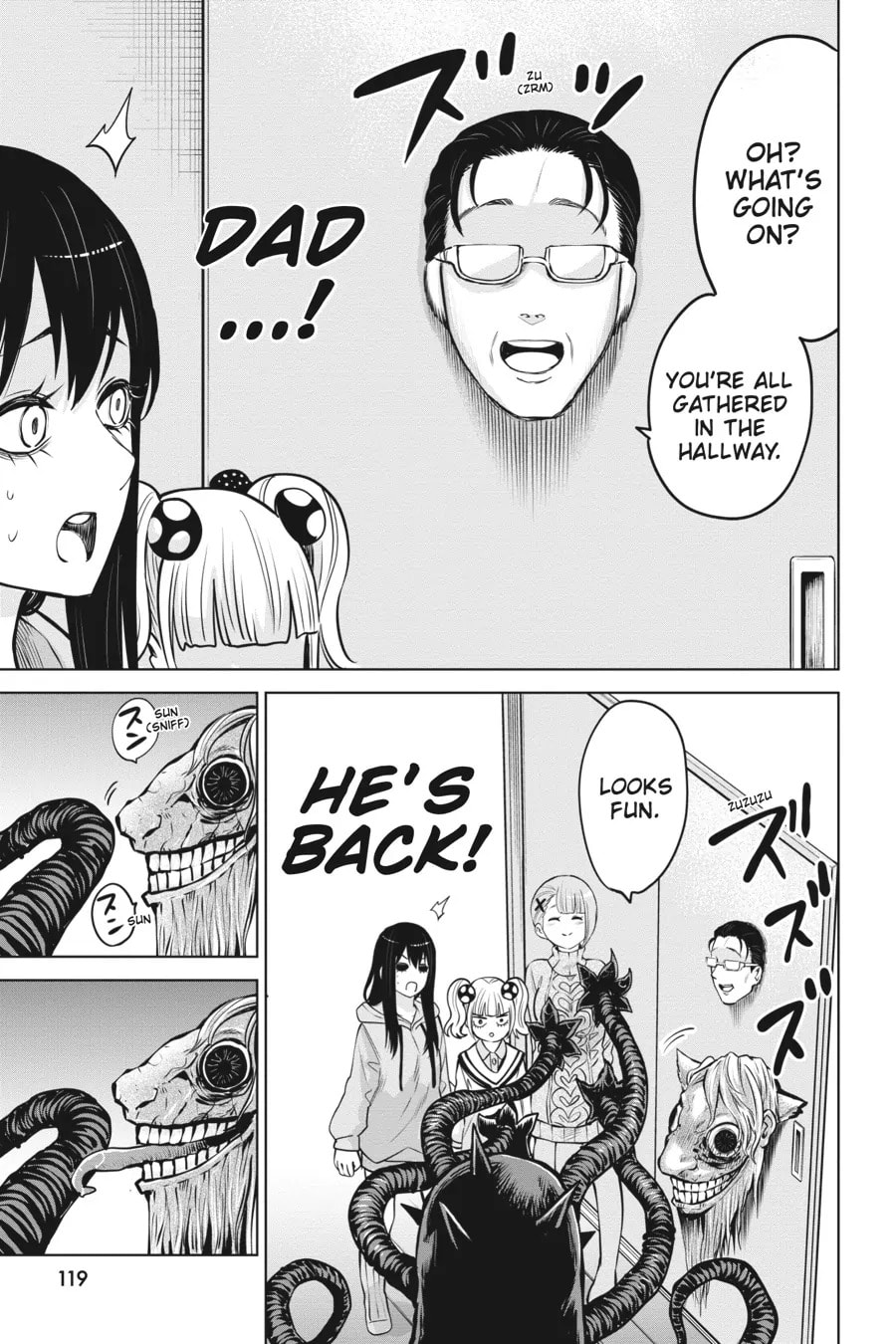 Read Mieruko-chan chapter 50 image 19 on Lezhin