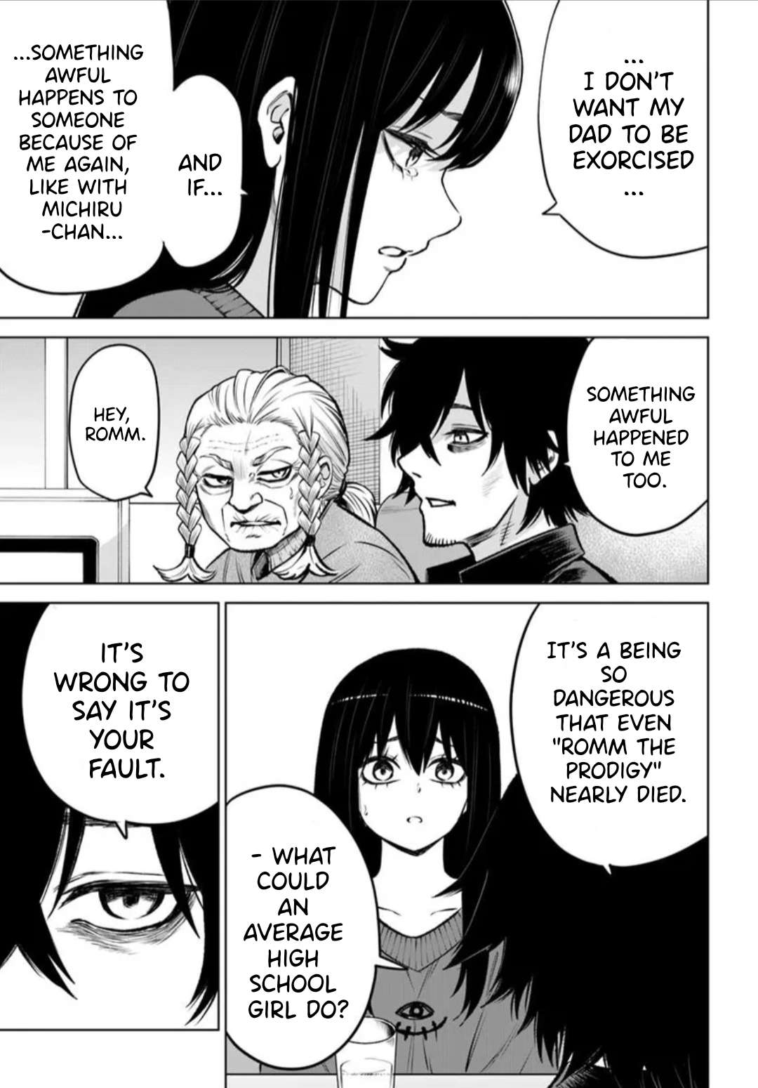 Read Mieruko-chan chapter 66 image 22 on Lezhin