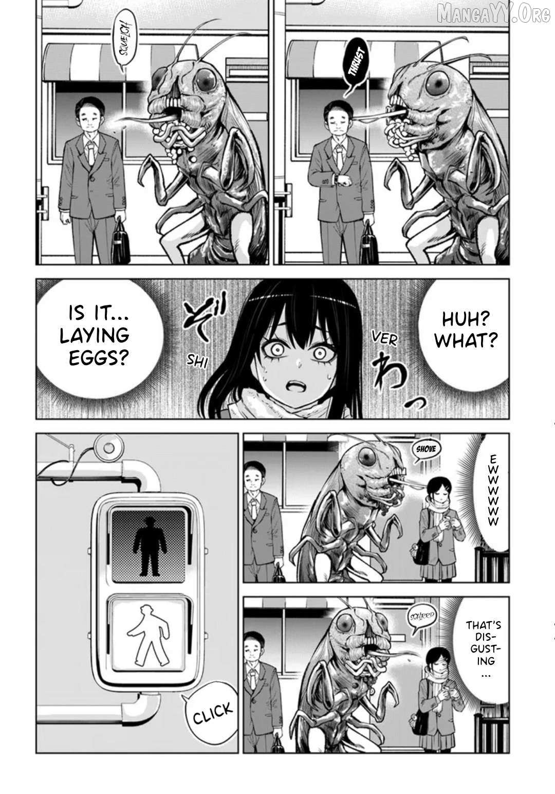 Read Mieruko-chan chapter 68 image 9 on Lezhin