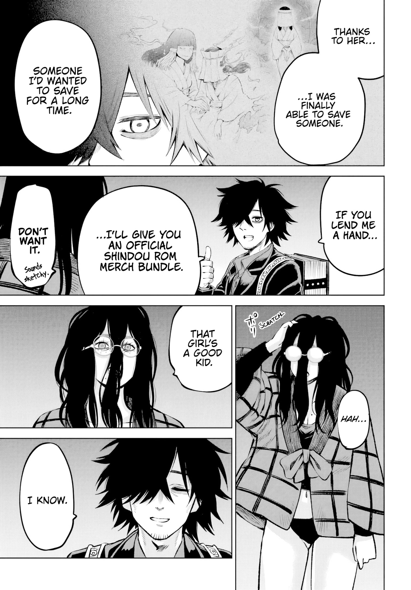 Read Mieruko-chan chapter 71 image 10 on Lezhin