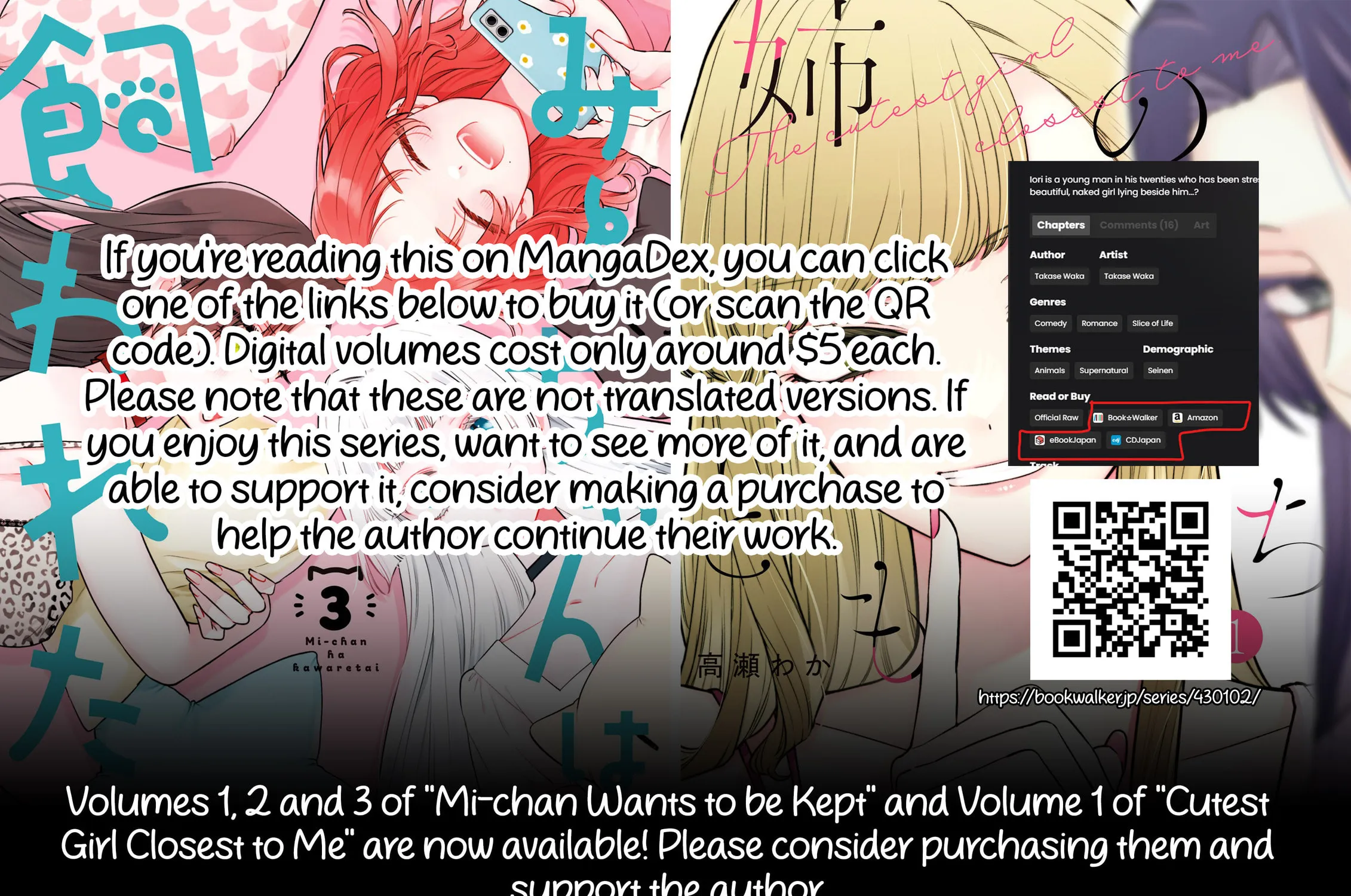 Mii-chan Wants to be Kept Chapter 19 page 53 - 