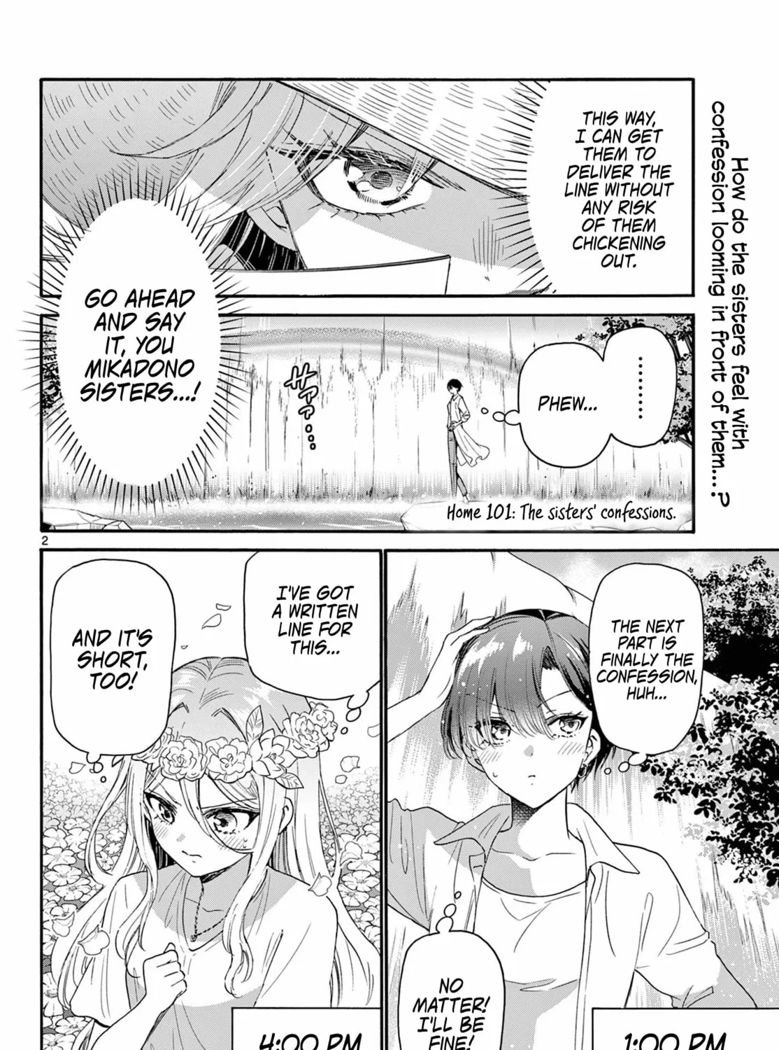 Mikadono Sanshimai wa Angai, Choroi Chapter 101 page 3 - 