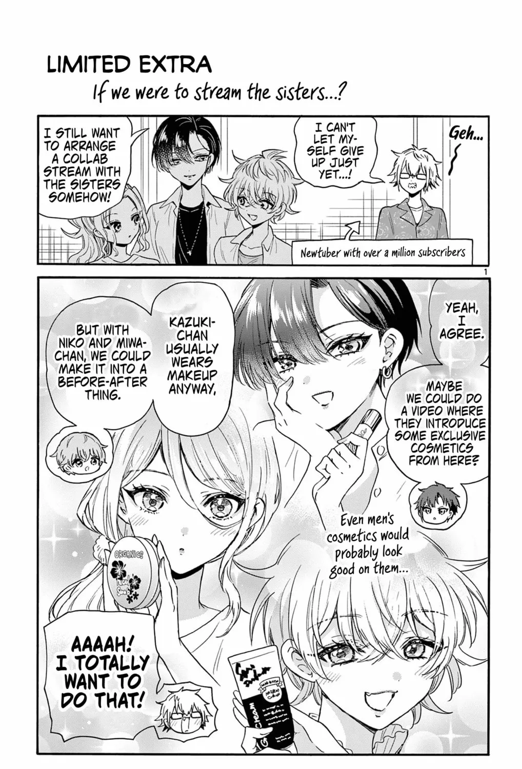 Mikadono Sanshimai wa Angai, Choroi Chapter 106.5 page 3 - 