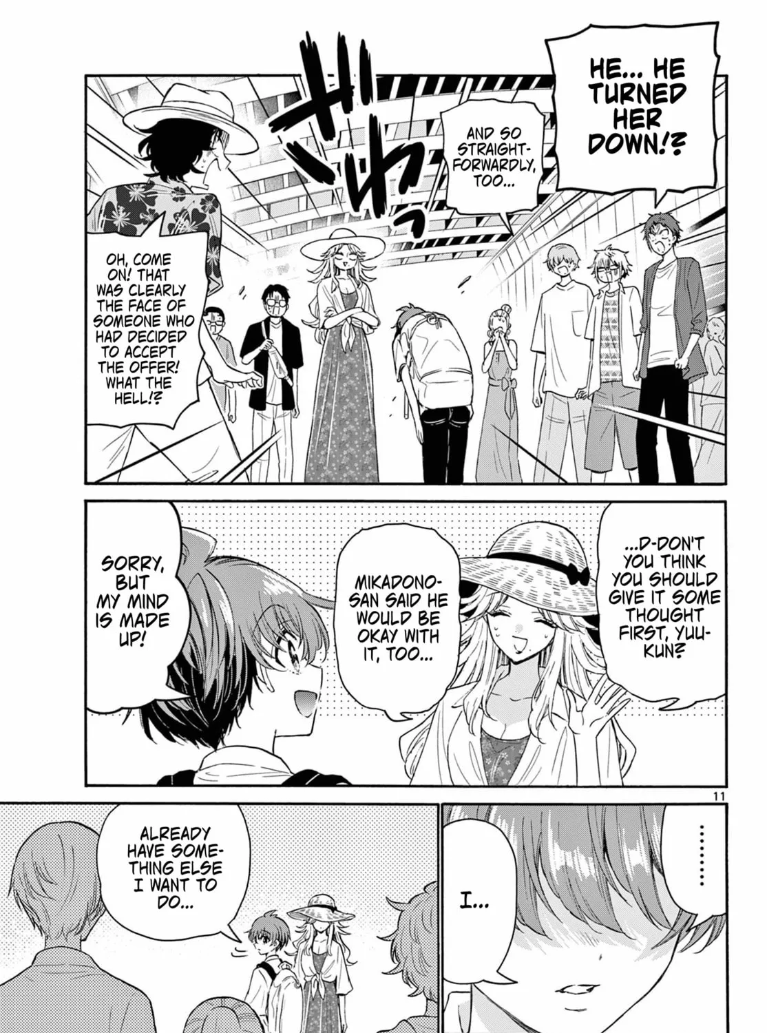Mikadono Sanshimai wa Angai, Choroi Chapter 108 page 21 - 