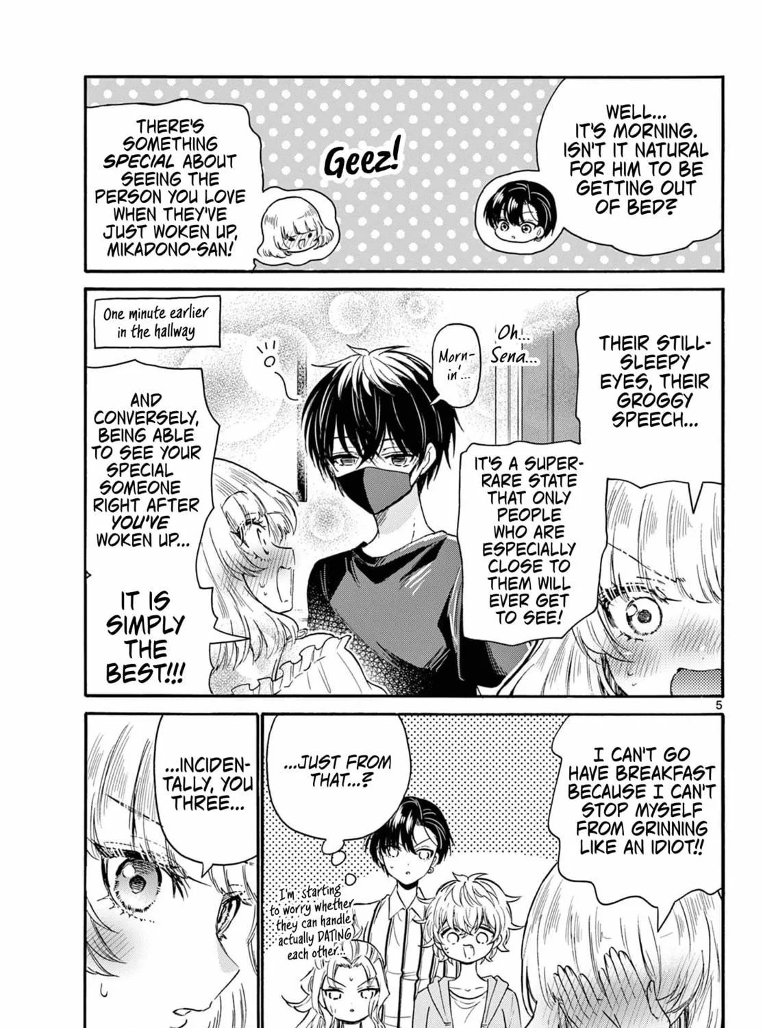 Mikadono Sanshimai wa Angai, Choroi Chapter 109 page 9 - 