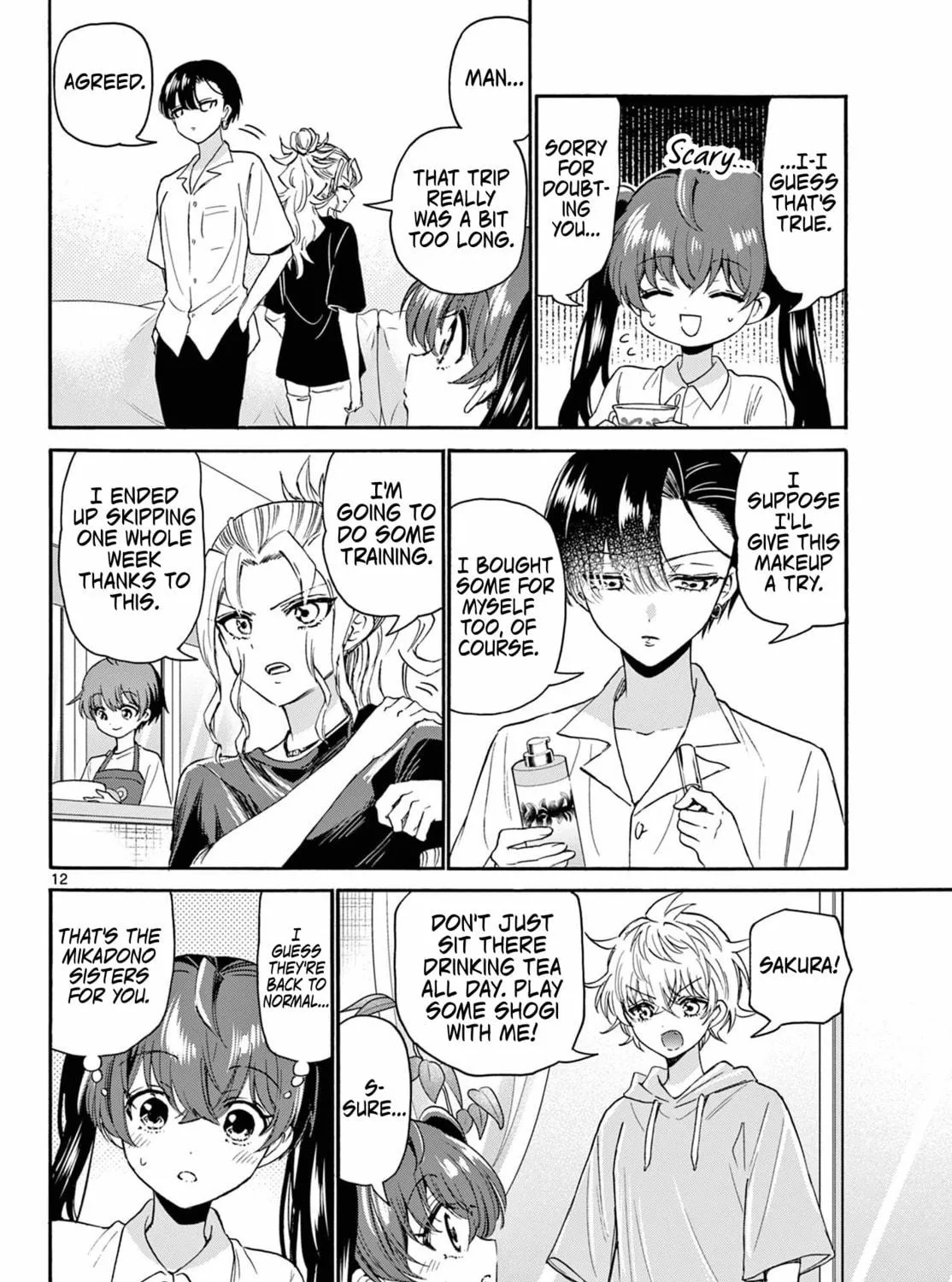 Mikadono Sanshimai wa Angai, Choroi Chapter 110 page 23 - 