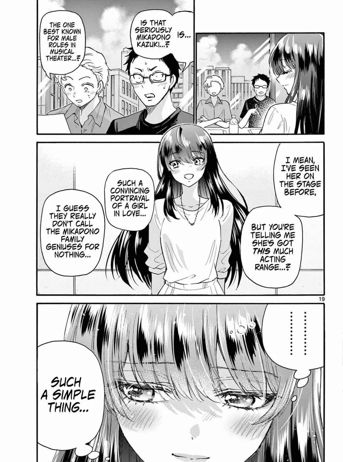 Mikadono Sanshimai wa Angai, Choroi Chapter 111 page 35 - 