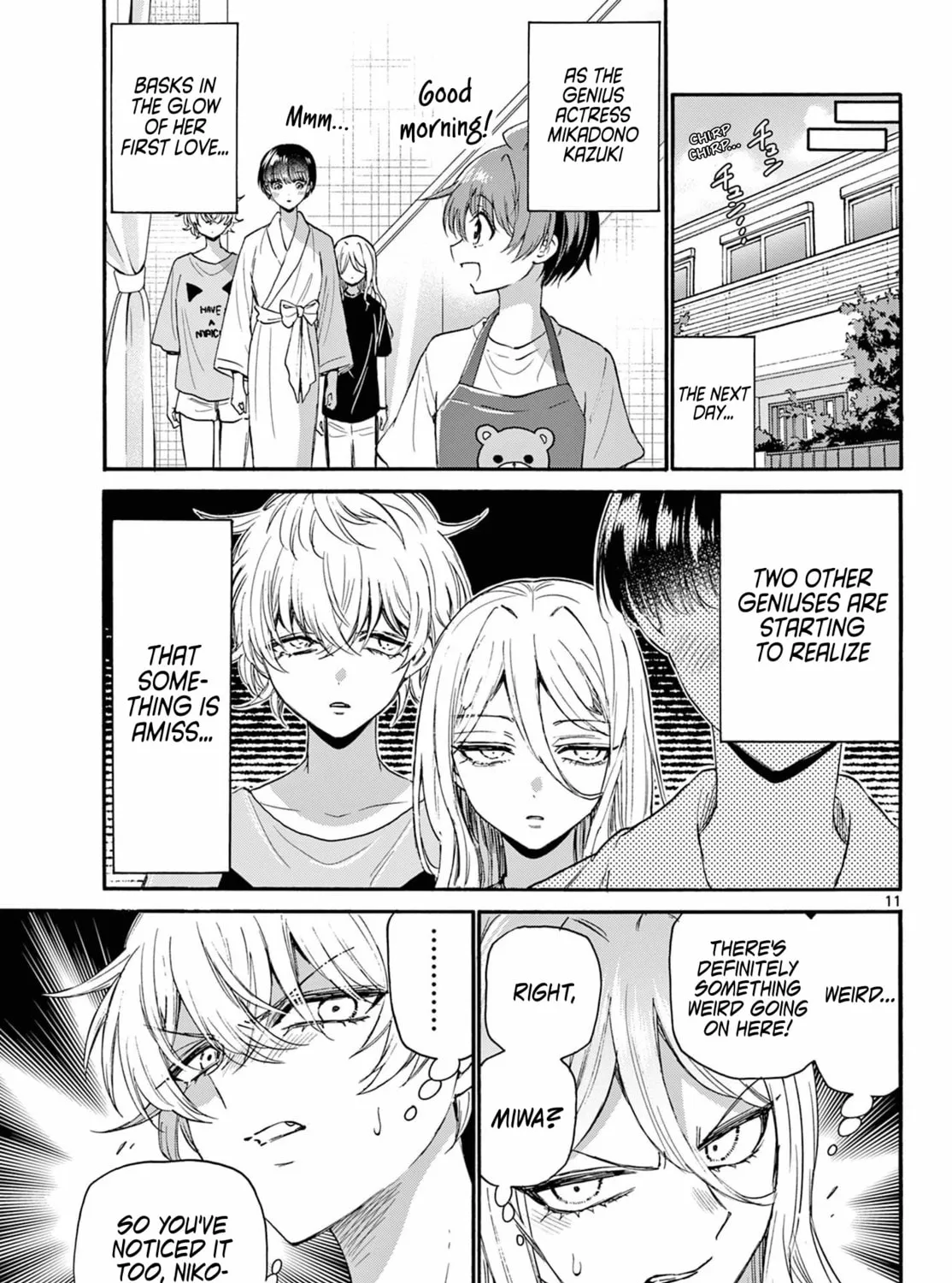 Mikadono Sanshimai wa Angai, Choroi Chapter 112 page 21 - 