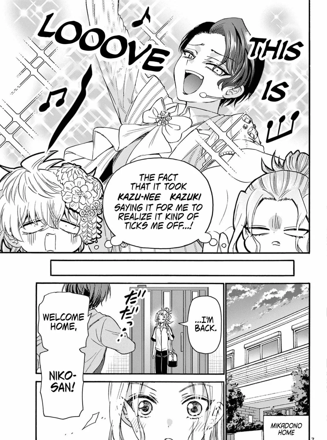 Mikadono Sanshimai wa Angai, Choroi Chapter 114 page 11 - 