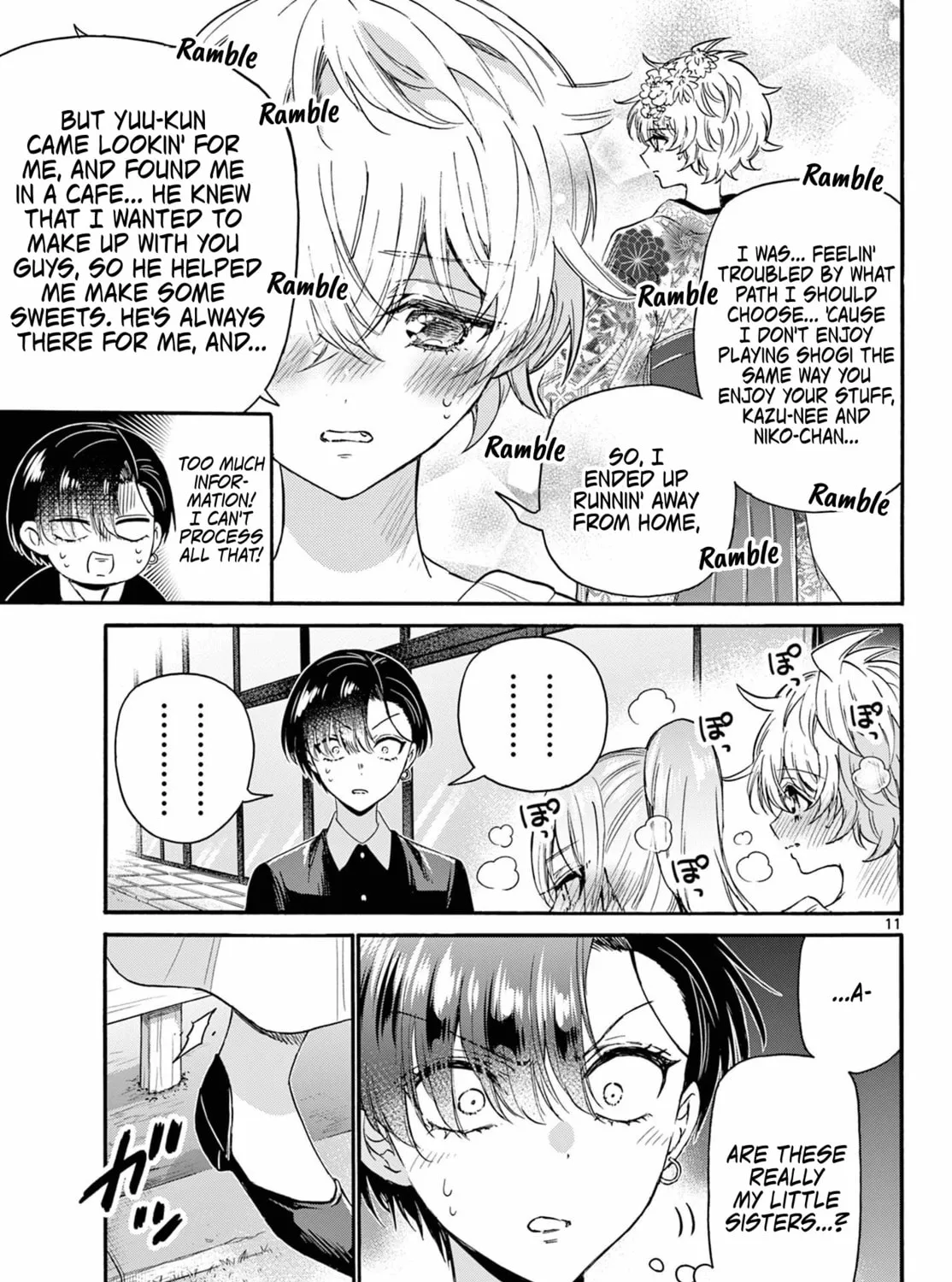 Mikadono Sanshimai wa Angai, Choroi Chapter 115 page 21 - 